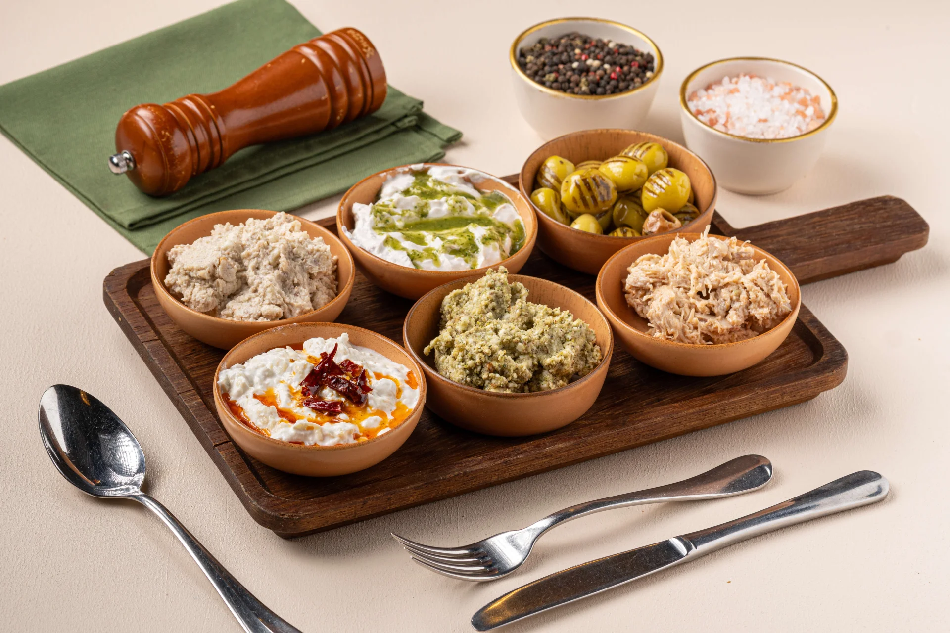 6’lı Meze Tabağı