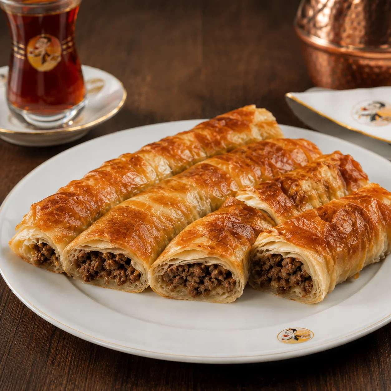 Kıymalı Kol Böreği