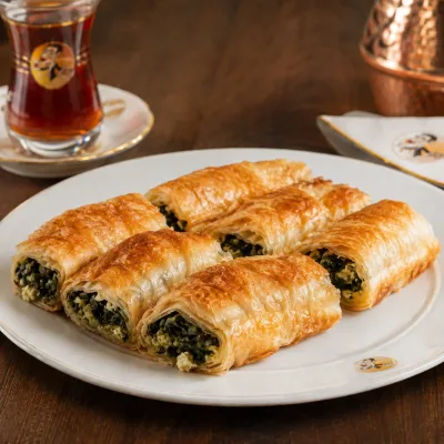 Ispanaklı Kol Böreği