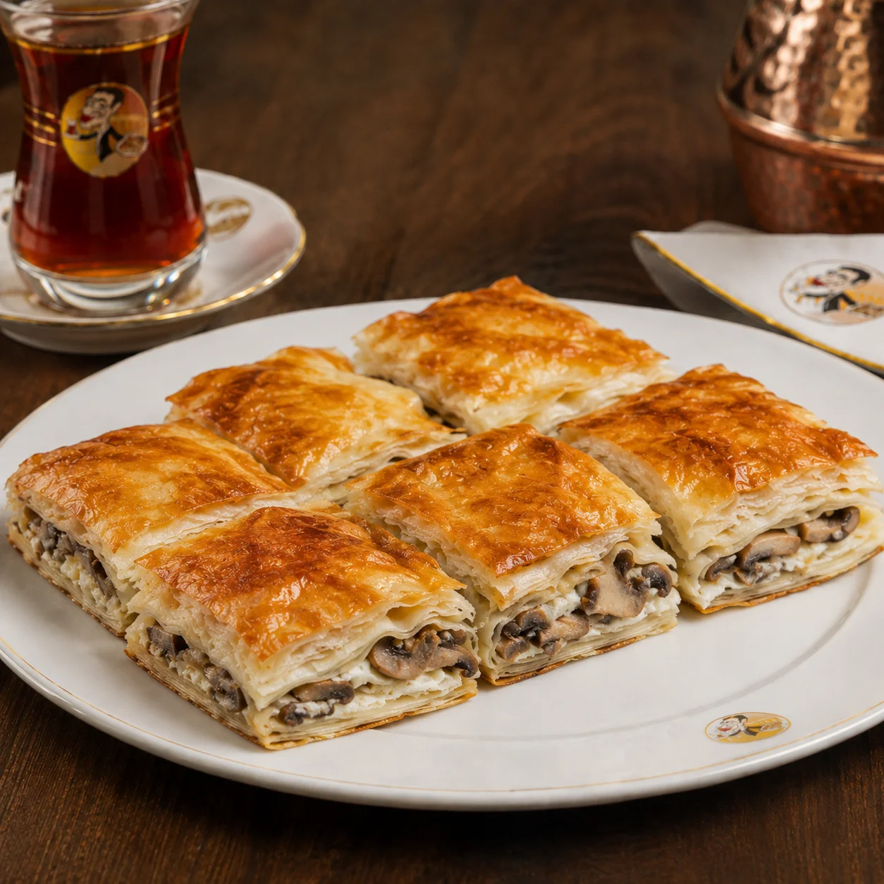 Mantarlı Su Böreği