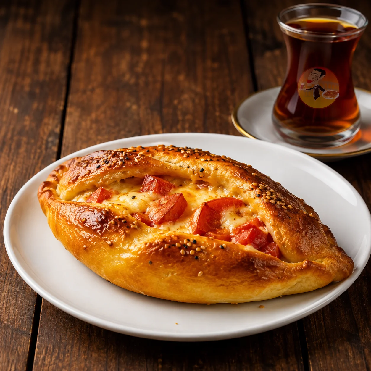 Domates Kaşarlı Poğaça
